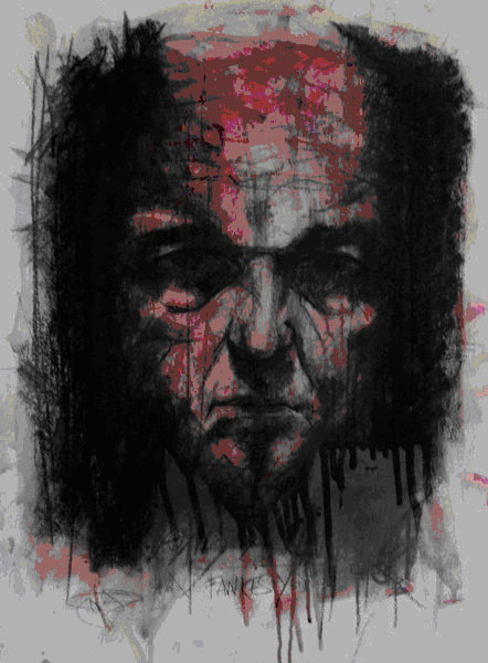 'Fawkesy' self portrait (SOLD)